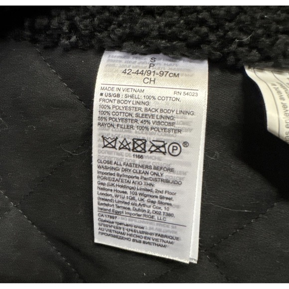Banana Republic Men S Italian Moleskin Short Coat Steel‎ Shadow Insulated - Picture 6 of 10
